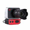 saramonic professional audio for dslr camerasattached to blackmagic camera front